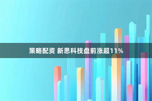 策略配资 新思科技盘前涨超11%