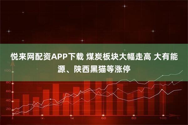 悦来网配资APP下载 煤炭板块大幅走高 大有能源、陕西黑猫等涨停